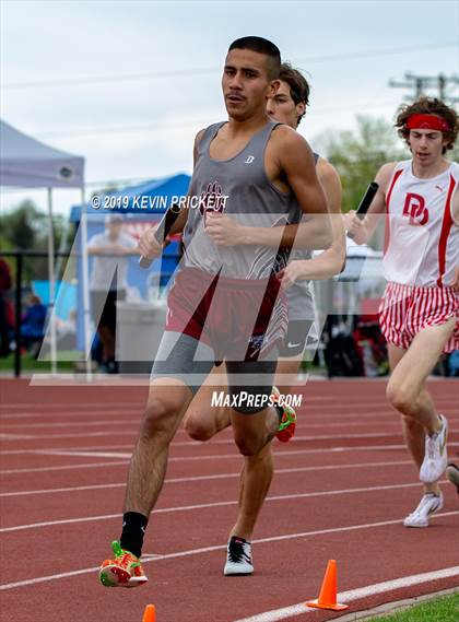 Thumbnail 3 in CHSAA Track and Field 4A Championships (Boys 800 Meter Relay) photogallery.