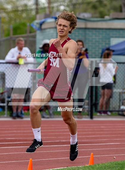 Thumbnail 1 in CHSAA Track and Field 4A Championships (Boys 800 Meter Relay) photogallery.