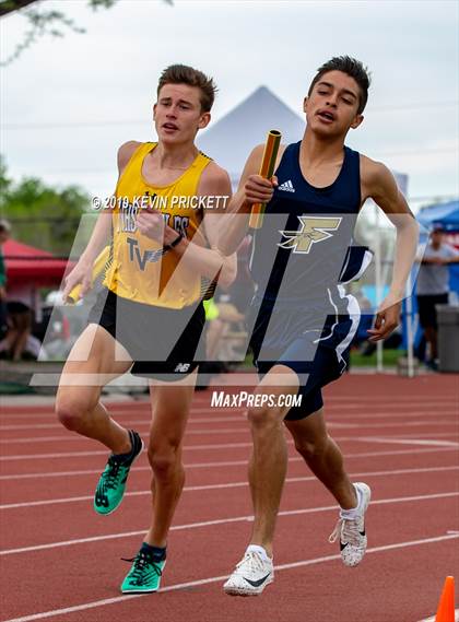 Thumbnail 1 in CHSAA Track and Field 4A Championships (Boys 800 Meter Relay) photogallery.