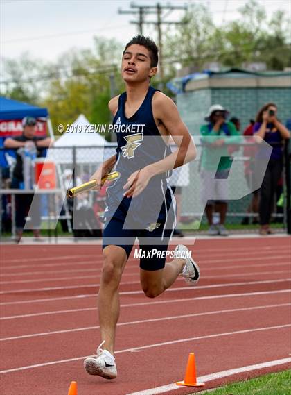 Thumbnail 2 in CHSAA Track and Field 4A Championships (Boys 800 Meter Relay) photogallery.