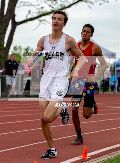 Thumbnail 1 in CHSAA Track and Field 4A Championships (Boys 800 Meter Relay) photogallery.