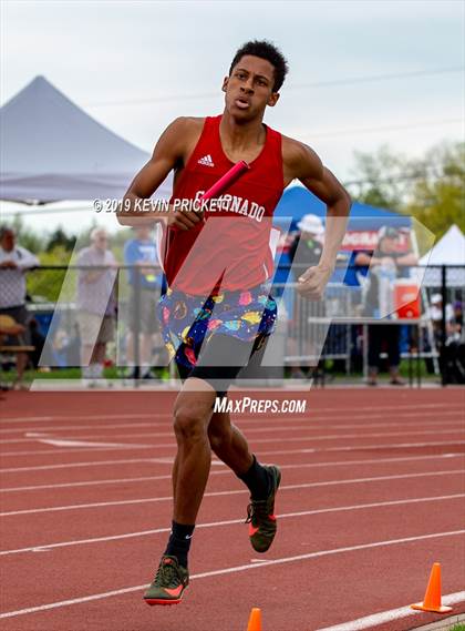 Thumbnail 3 in CHSAA Track and Field 4A Championships (Boys 800 Meter Relay) photogallery.