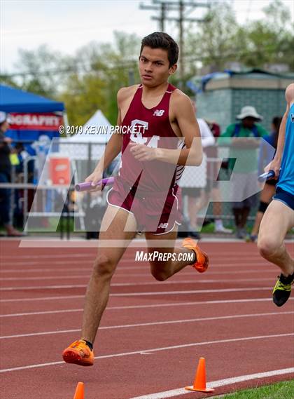 Thumbnail 3 in CHSAA Track and Field 4A Championships (Boys 800 Meter Relay) photogallery.
