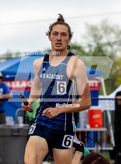 Thumbnail 3 in CHSAA Track and Field 4A Championships (Boys 800 Meter Relay) photogallery.