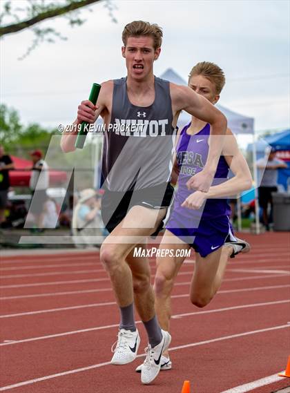 Thumbnail 1 in CHSAA Track and Field 4A Championships (Boys 800 Meter Relay) photogallery.