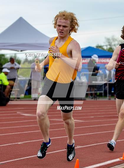 Thumbnail 3 in CHSAA Track and Field 4A Championships (Boys 800 Meter Relay) photogallery.