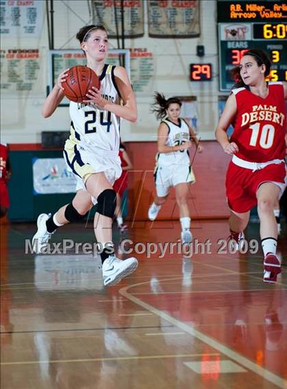Thumbnail 2 in Yucaipa vs. Palm Desert (Lady Bears Holiday Classic) photogallery.