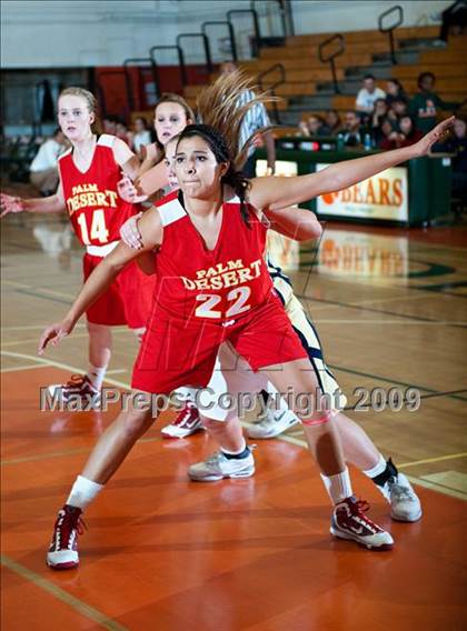 Thumbnail 1 in Yucaipa vs. Palm Desert (Lady Bears Holiday Classic) photogallery.