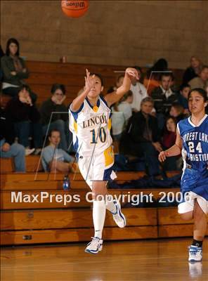 Thumbnail 2 in Forest Lake Christian vs. Lincoln (Lincoln Invitational) photogallery.