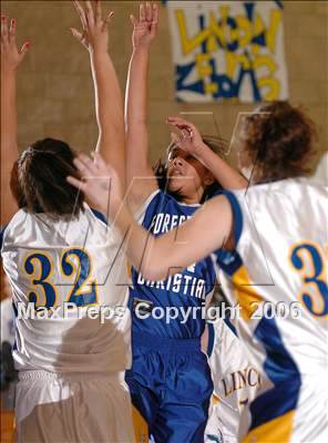 Thumbnail 1 in Forest Lake Christian vs. Lincoln (Lincoln Invitational) photogallery.