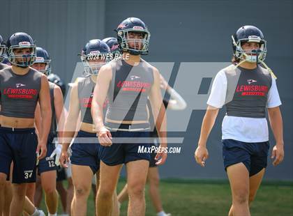Thumbnail 3 in Collierville vs Lewisburg (U of Memphis 7v7) photogallery.