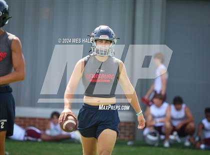Thumbnail 2 in Collierville vs Lewisburg (U of Memphis 7v7) photogallery.