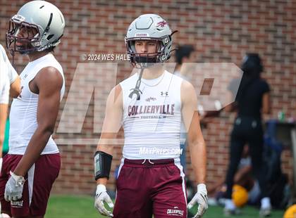 Thumbnail 1 in Collierville vs Lewisburg (U of Memphis 7v7) photogallery.