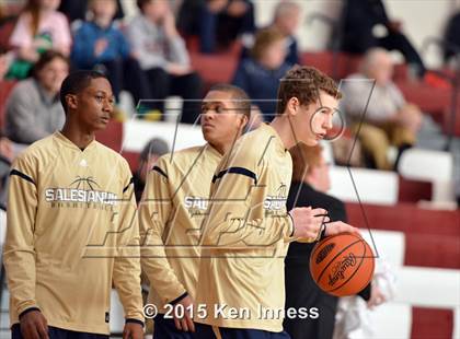 Thumbnail 3 in Salesianum vs. Martin Luther King (Kobe Bryant Classic) photogallery.
