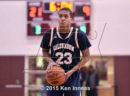 Thumbnail 3 in Salesianum vs. Martin Luther King (Kobe Bryant Classic) photogallery.