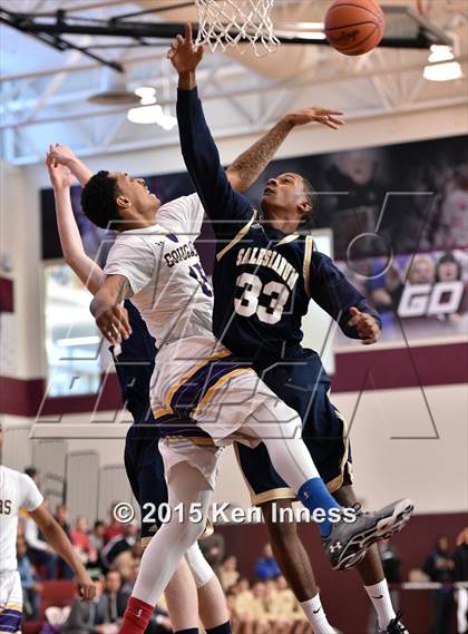 Thumbnail 2 in Salesianum vs. Martin Luther King (Kobe Bryant Classic) photogallery.