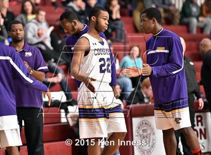 Thumbnail 2 in Salesianum vs. Martin Luther King (Kobe Bryant Classic) photogallery.
