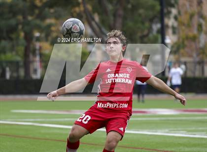 Thumbnail 2 in De La Salle vs Orange Lutheran (SoCal College Showcase) photogallery.