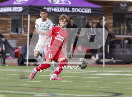 Thumbnail 1 in De La Salle vs Orange Lutheran (SoCal College Showcase) photogallery.