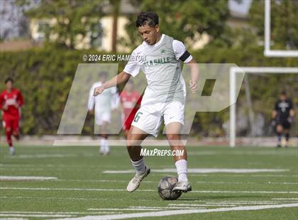 Thumbnail 2 in De La Salle vs Orange Lutheran (SoCal College Showcase) photogallery.