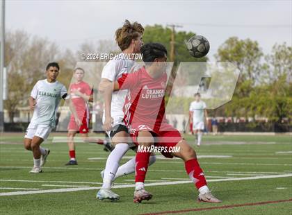 Thumbnail 1 in De La Salle vs Orange Lutheran (SoCal College Showcase) photogallery.