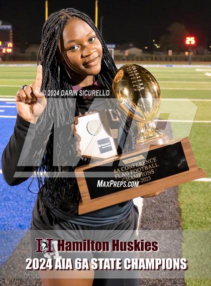 Thumbnail 2 in Hamilton vs Red Mountain (AIA 6A Division Final - Awards)  photogallery.