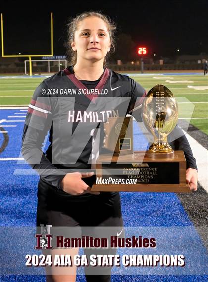 Thumbnail 2 in Hamilton vs Red Mountain (AIA 6A Division Final - Awards)  photogallery.