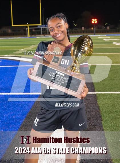 Thumbnail 2 in Hamilton vs Red Mountain (AIA 6A Division Final - Awards)  photogallery.