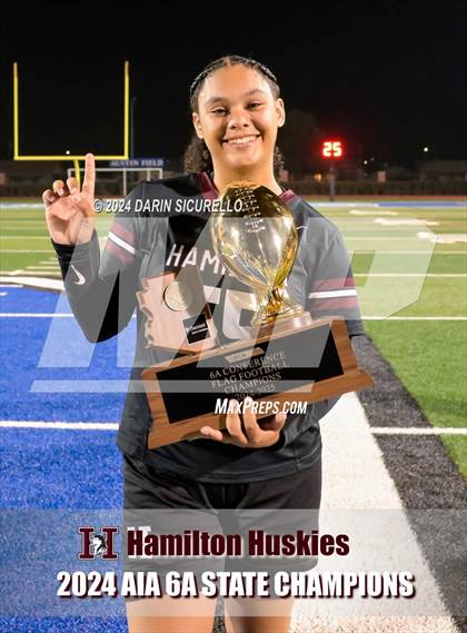 Thumbnail 3 in Hamilton vs Red Mountain (AIA 6A Division Final - Awards)  photogallery.