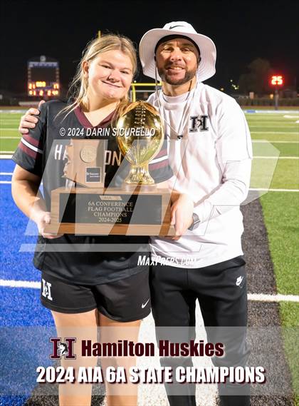 Thumbnail 1 in Hamilton vs Red Mountain (AIA 6A Division Final - Awards)  photogallery.