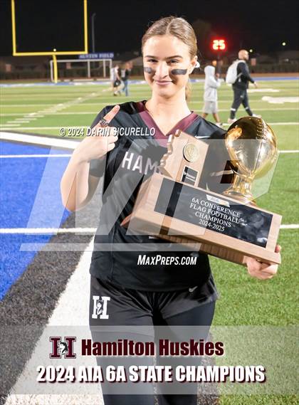 Thumbnail 3 in Hamilton vs Red Mountain (AIA 6A Division Final - Awards)  photogallery.