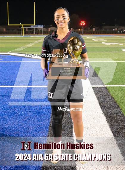 Thumbnail 2 in Hamilton vs Red Mountain (AIA 6A Division Final - Awards)  photogallery.