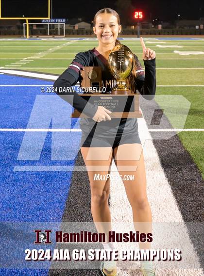 Thumbnail 3 in Hamilton vs Red Mountain (AIA 6A Division Final - Awards)  photogallery.