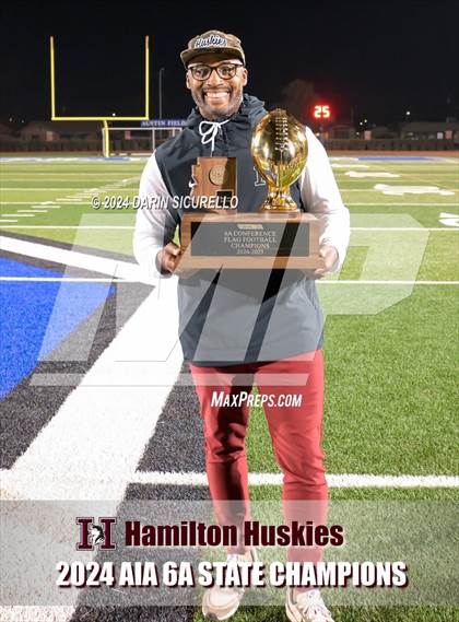 Thumbnail 1 in Hamilton vs Red Mountain (AIA 6A Division Final - Awards)  photogallery.