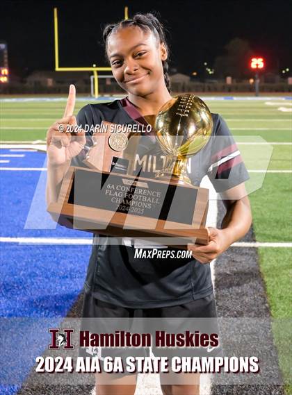 Thumbnail 3 in Hamilton vs Red Mountain (AIA 6A Division Final - Awards)  photogallery.