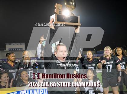 Thumbnail 2 in Hamilton vs Red Mountain (AIA 6A Division Final - Awards)  photogallery.