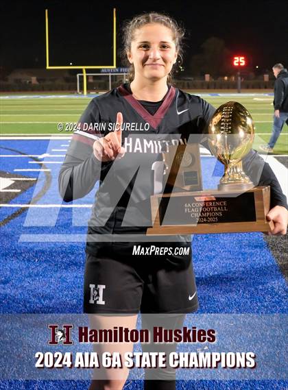 Thumbnail 3 in Hamilton vs Red Mountain (AIA 6A Division Final - Awards)  photogallery.