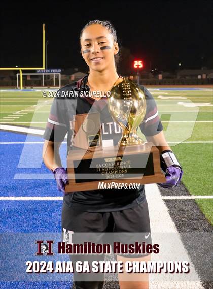 Thumbnail 1 in Hamilton vs Red Mountain (AIA 6A Division Final - Awards)  photogallery.