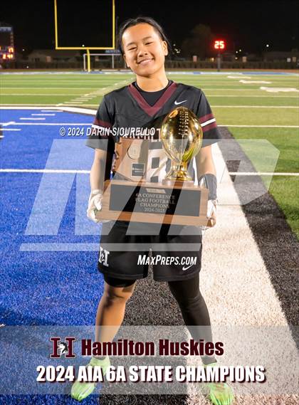 Thumbnail 2 in Hamilton vs Red Mountain (AIA 6A Division Final - Awards)  photogallery.