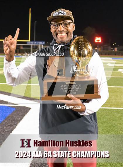 Thumbnail 3 in Hamilton vs Red Mountain (AIA 6A Division Final - Awards)  photogallery.