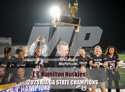 Thumbnail 1 in Hamilton vs Red Mountain (AIA 6A Division Final - Awards)  photogallery.