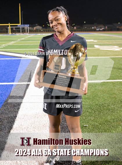Thumbnail 2 in Hamilton vs Red Mountain (AIA 6A Division Final - Awards)  photogallery.