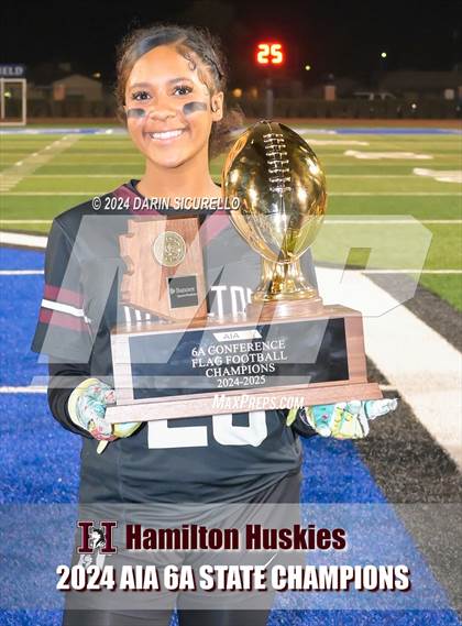 Thumbnail 2 in Hamilton vs Red Mountain (AIA 6A Division Final - Awards)  photogallery.
