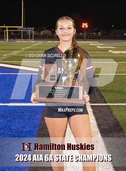 Thumbnail 1 in Hamilton vs Red Mountain (AIA 6A Division Final - Awards)  photogallery.