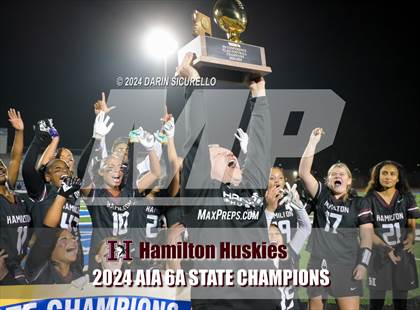 Thumbnail 3 in Hamilton vs Red Mountain (AIA 6A Division Final - Awards)  photogallery.