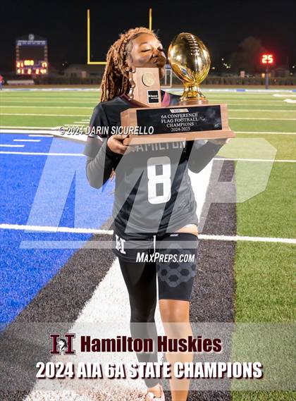 Thumbnail 2 in Hamilton vs Red Mountain (AIA 6A Division Final - Awards)  photogallery.