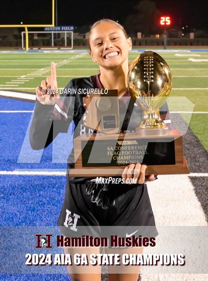 Thumbnail 1 in Hamilton vs Red Mountain (AIA 6A Division Final - Awards)  photogallery.