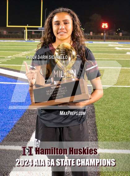 Thumbnail 3 in Hamilton vs Red Mountain (AIA 6A Division Final - Awards)  photogallery.