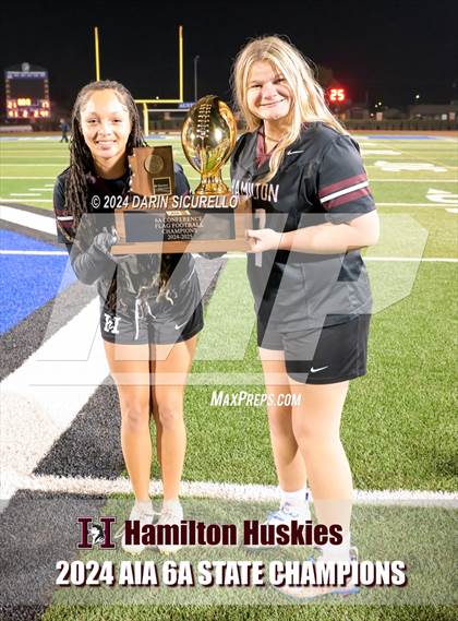 Thumbnail 2 in Hamilton vs Red Mountain (AIA 6A Division Final - Awards)  photogallery.