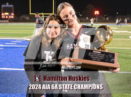 Thumbnail 2 in Hamilton vs Red Mountain (AIA 6A Division Final - Awards)  photogallery.